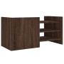 Mueble de TV madera de ingeniería marrón roble 80x35x40 cm de , Muebles TV - Ref: Foro24-848373, Precio: 53,19 €, Descuento: %