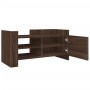 Mueble de TV madera de ingeniería marrón roble 80x35x40 cm de , Muebles TV - Ref: Foro24-848373, Precio: 53,19 €, Descuento: %