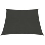 Toldo de vela gris antracita HDPE 160 g/m² 3/4x2 m de vidaXL, Sombrillas - Ref: Foro24-311103, Precio: 19,75 €, Descuento: %
