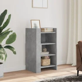 Aparador de madera de ingeniería gris hormigón 45x35x75 cm by , Sideboards - Ref: Foro24-848384, Price: 45,46 €, Discount: %