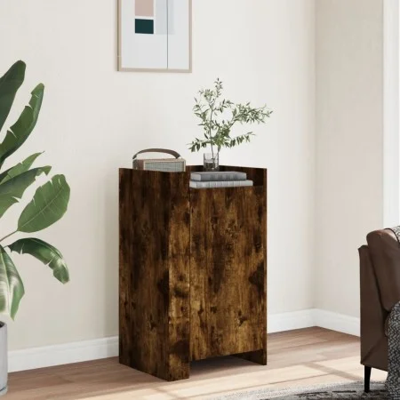 Aparador de madera de ingeniería roble ahumado 45x35x75 cm de , Aparadores - Ref: Foro24-848399, Precio: 62,71 €, Descuento: %