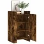 Aparador de madera de ingeniería roble ahumado 45x35x75 cm de , Aparadores - Ref: Foro24-848399, Precio: 62,71 €, Descuento: %