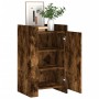 Aparador de madera de ingeniería roble ahumado 45x35x75 cm de , Aparadores - Ref: Foro24-848399, Precio: 63,89 €, Descuento: %