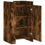 Aparador de madera de ingeniería roble ahumado 45x35x75 cm de , Aparadores - Ref: Foro24-848399, Precio: 63,89 €, Descuento: %