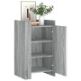 Aparador madera de ingeniería gris Sonoma 45x35x75 cm de , Aparadores - Ref: Foro24-848400, Precio: 64,32 €, Descuento: %