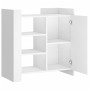 Aparador de madera de ingeniería blanco 73,5x35x75 cm de , Aparadores - Ref: Foro24-848402, Precio: 68,92 €, Descuento: %