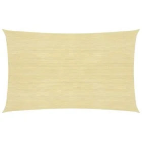 Toldo de vela beige HDPE 160 g/m² 2x4,5 m de vidaXL, Sombrillas - Ref: Foro24-311120, Precio: 28,07 €, Descuento: %