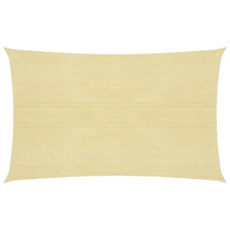 Toldo de vela beige HDPE 160 g/m² 2x4,5 m de vidaXL, Sombrillas - Ref: Foro24-311120, Precio: 28,07 €, Descuento: %