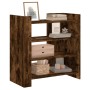 Aparador de madera de ingeniería roble ahumado 73,5x35x75 cm de , Aparadores - Ref: Foro24-848392, Precio: 55,03 €, Descuento: %