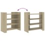Aparador de madera de ingeniería roble Sonoma 73,5x35x75 cm de , Aparadores - Ref: Foro24-848390, Precio: 54,21 €, Descuento: %