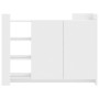 Aparador de madera de ingeniería blanco 100x35x75 cm de , Aparadores - Ref: Foro24-848409, Precio: 130,44 €, Descuento: %