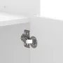 Aparador de madera de ingeniería blanco 100x35x75 cm de , Aparadores - Ref: Foro24-848409, Precio: 127,68 €, Descuento: %