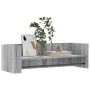 Estante de pared madera ingeniería gris Sonoma 100x35x30,5 cm de , Estantes y estanterías - Ref: Foro24-848463, Precio: 39,23...