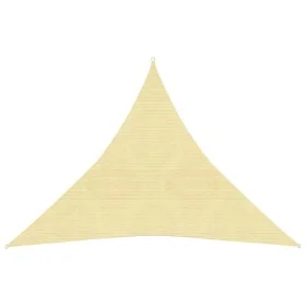 Toldo de vela HDPE beige 160 g/m² 4,5x4,5x4,5 m de vidaXL, Sombrillas - Ref: Foro24-311150, Precio: 37,03 €, Descuento: %
