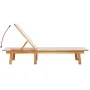 Tumbonas 2 uds con mesa madera maciza acacia y textileno gris de , Tumbonas - Ref: Foro24-3279253, Precio: 352,34 €, Descuent...