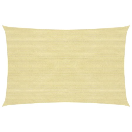 Toldo de vela beige HDPE 160 g/m² 2,5x3 m de vidaXL, Sombrillas - Ref: Foro24-311122, Precio: 22,81 €, Descuento: %