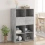 Aparador de madera de ingeniería gris 80x42,5x124 cm de , Aparadores - Ref: Foro24-3281388, Precio: 122,60 €, Descuento: %