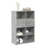 Aparador de madera de ingeniería gris 80x42,5x124 cm de , Aparadores - Ref: Foro24-3281388, Precio: 122,60 €, Descuento: %