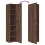 Aparador de madera de ingeniería marrón roble 40x42,5x185 cm de , Aparadores - Ref: Foro24-3281405, Precio: 143,12 €, Descuen...