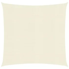 Cream HDPE sail awning 160 g/m² 2.5x2.5 m by vidaXL, Umbrellas - Ref: Foro24-311163, Price: 23,34 €, Discount: %