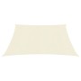 Toldo de vela crema HDPE 160 g/m² 2,5x2,5 m de vidaXL, Sombrillas - Ref: Foro24-311163, Precio: 23,96 €, Descuento: %