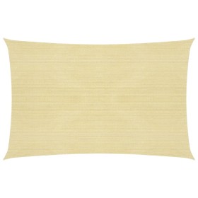 Toldo de vela beige HDPE 160 g/m² 5x8 m de vidaXL, Sombrillas - Ref: Foro24-311138, Precio: 67,34 €, Descuento: %