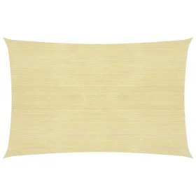 Toldo de vela beige HDPE 160 g/m² 5x8 m de vidaXL, Sombrillas - Ref: Foro24-311138, Precio: 74,44 €, Descuento: %