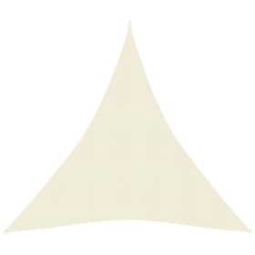 Toldo de vela HDPE crema 160 g/m² 5x6x6 m de vidaXL, Sombrillas - Ref: Foro24-311208, Precio: 41,35 €, Descuento: %