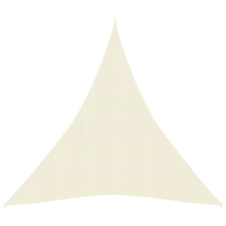 Toldo de vela HDPE crema 160 g/m² 5x6x6 m de vidaXL, Sombrillas - Ref: Foro24-311208, Precio: 41,35 €, Descuento: %