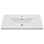 Set de mueble de baño 2 piezas cerámica y madera de ingeniería de , Tocadores de baño - Ref: Foro24-3307659, Precio: 204,37 €...