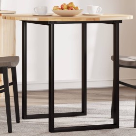 Tablero de mesa redondo madera maciza de acacia Ø90x2 cm de , Tableros para mesas - Ref: Foro24-4008687, Precio: 88,52 €, Des...