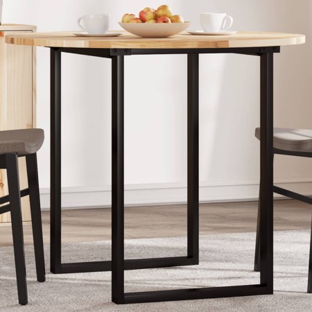 Tablero de mesa redondo madera maciza de acacia Ø90x2 cm de , Tableros para mesas - Ref: Foro24-4008687, Precio: 88,52 €, Des...