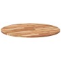 Tablero de mesa redondo madera maciza de acacia Ø80x2 cm de , Tableros para mesas - Ref: Foro24-4008698, Precio: 78,46 €, Des...