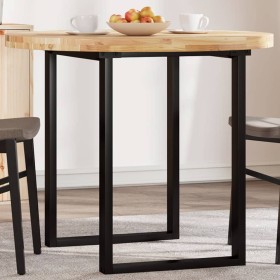 Tablero de mesa redondo madera maciza de acacia Ø90x4 cm de , Tableros para mesas - Ref: Foro24-4008693, Precio: 145,16 €, De...