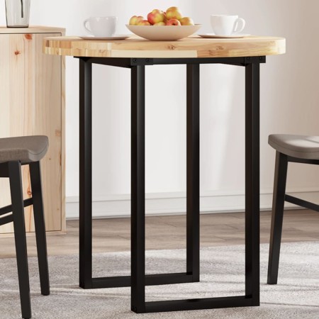 Tablero de mesa redondo madera maciza de acacia Ø70x4 cm de , Tableros para mesas - Ref: Foro24-4008691, Precio: 83,74 €, Des...