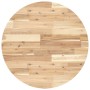 Tablero de mesa redondo madera maciza de acacia Ø70x4 cm de , Tableros para mesas - Ref: Foro24-4008691, Precio: 83,74 €, Des...