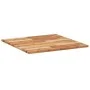 Tablero de mesa cuadrado madera maciza de acacia 70x70x2 cm de , Tableros para mesas - Ref: Foro24-4008721, Precio: 61,21 €, ...