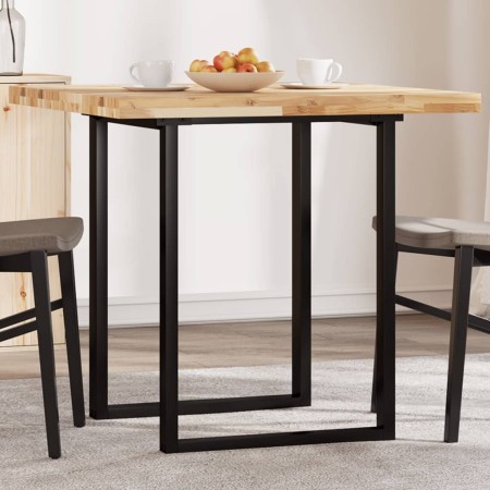 Tablero de mesa cuadrado madera maciza acacia 80x80x4 cm de , Tableros para mesas - Ref: Foro24-4008716, Precio: 129,43 €, De...