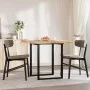 Tablero de mesa cuadrado madera maciza acacia 80x80x4 cm de , Tableros para mesas - Ref: Foro24-4008716, Precio: 126,88 €, De...