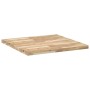 Tablero de mesa cuadrado madera maciza acacia 80x80x4 cm de , Tableros para mesas - Ref: Foro24-4008716, Precio: 129,43 €, De...