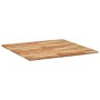 Tablero de mesa cuadrado madera maciza acacia 90x90x2 cm de , Tableros para mesas - Ref: Foro24-4008723, Precio: 97,77 €, Des...