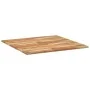 Tablero de mesa cuadrado madera maciza acacia 90x90x2 cm de , Tableros para mesas - Ref: Foro24-4008723, Precio: 95,83 €, Des...