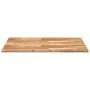 Tablero de mesa rectangular madera maciza de acacia 100x80x2 cm de , Tableros para mesas - Ref: Foro24-4008831, Precio: 105,5...