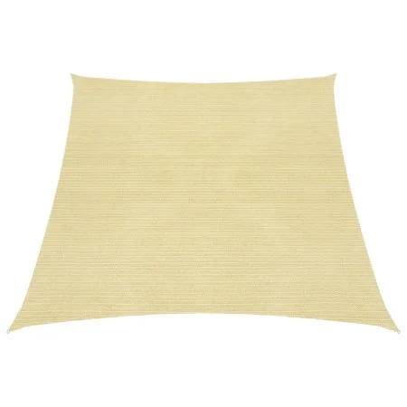 Toldo de vela HDPE beige 160 g/m² 3/4x2 m de vidaXL, Sombrillas - Ref: Foro24-311158, Precio: 30,69 €, Descuento: %