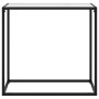 Mesa consola vidrio templado blanco 80x35x75 cm en Mesas auxiliares | Comprar online en Foru.es