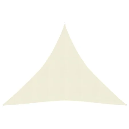 Toldo de vela crema HDPE 160 g/m² 3x3x3 m de vidaXL, Sombrillas - Ref: Foro24-311197, Precio: 19,95 €, Descuento: %