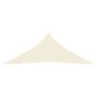 Toldo de vela crema HDPE 160 g/m² 3x3x3 m de vidaXL, Sombrillas - Ref: Foro24-311197, Precio: 20,34 €, Descuento: %