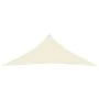 Toldo de vela crema HDPE 160 g/m² 3x3x3 m de vidaXL, Sombrillas - Ref: Foro24-311197, Precio: 19,95 €, Descuento: %
