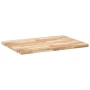 Tablero de mesa rectangular madera maciza acacia 80x70x4 cm de , Tableros para mesas - Ref: Foro24-4008794, Precio: 128,21 €,...