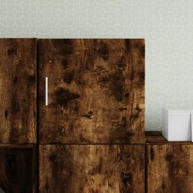 Armario de pared madera ingeniería roble ahumado 40x42,5x40 cm by , Sideboards - Ref: Foro24-846100, Price: 39,98 €, Discount: %